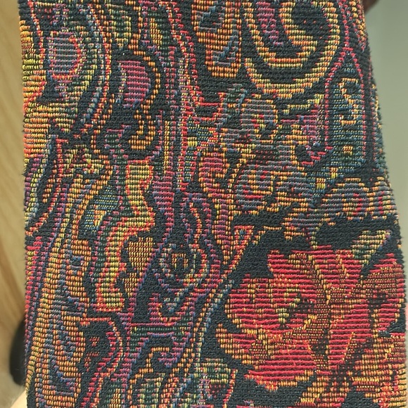 Vtg White Stag Tapestry Jacket Paisley Blazer Carpetbag Size XL - Picture 2 of 8